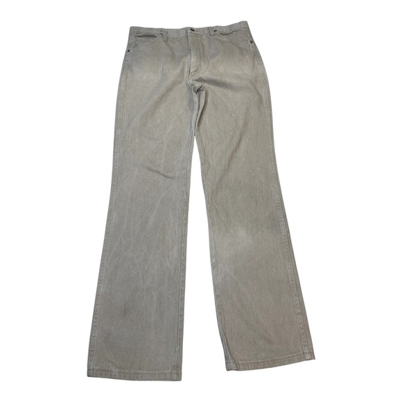 Wrangler 936TAN Cowboy Cut Slim Fit Western Jeans Men’s Size 36”Wx34”L - Picture 1 of 12